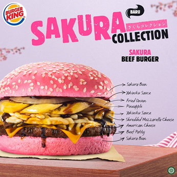 burger king sakura collection oleh jadilaper.com