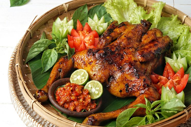 menu ayam bekakak oleh jadilaper.com