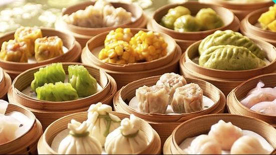 Ilustrasi tampilan dimsum di Bamboo Dimsum. (sumber: Tempat.com)