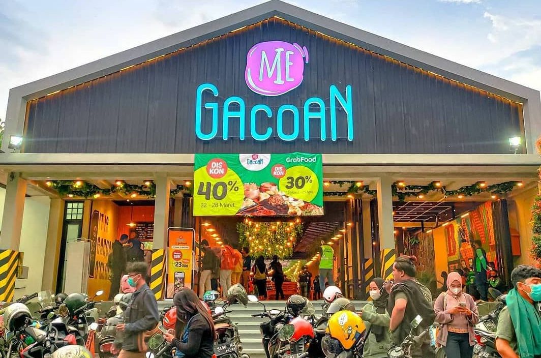 Outlet Mie Gacoan. (Sumber: Grid.id)