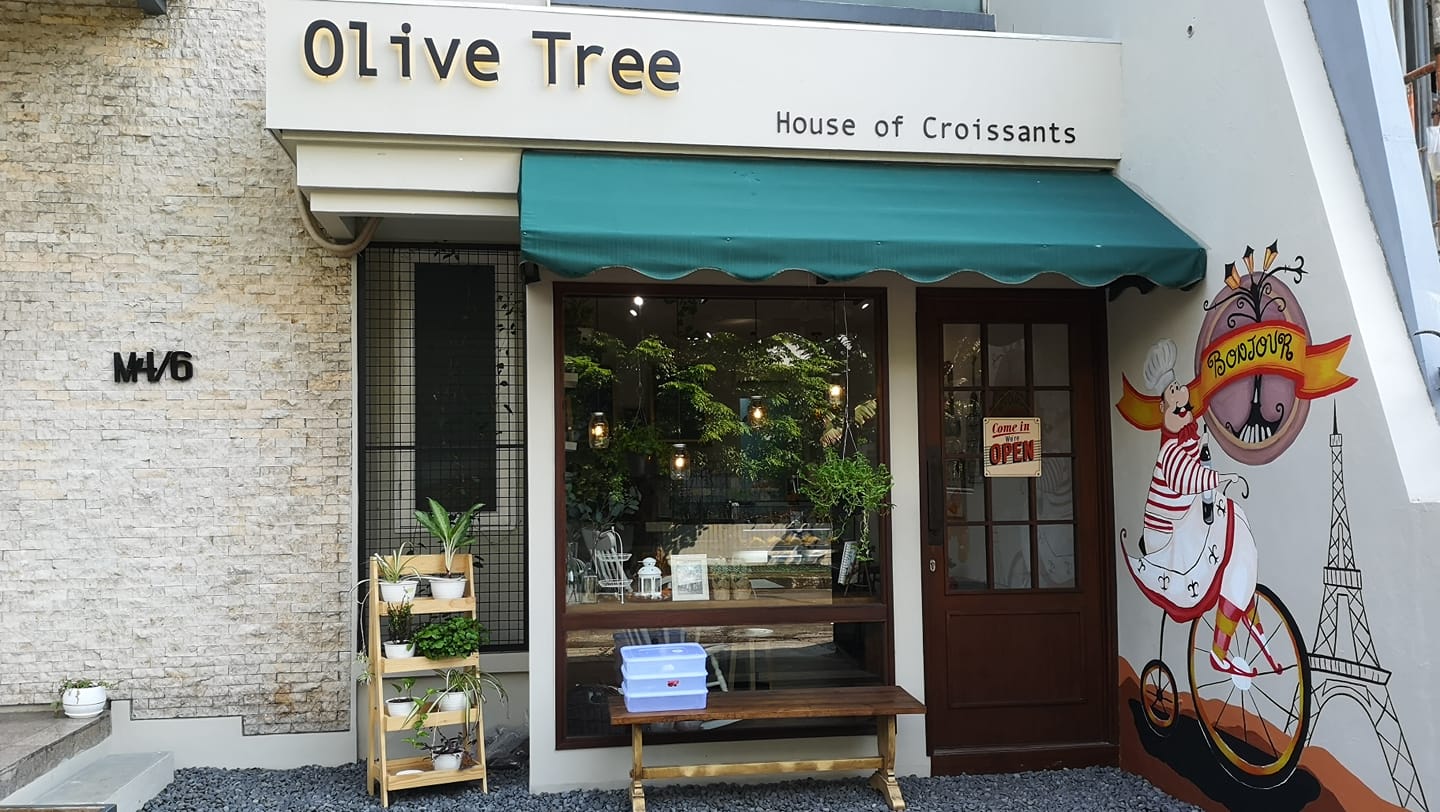 Tampak depan Olive Tree House of Croissant. (Sumber: Facebook)