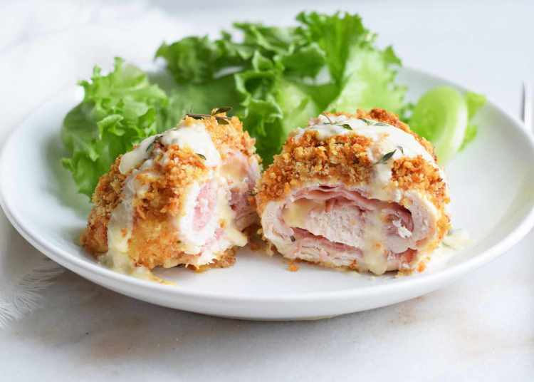 Ilustrasi Chicken Cordon Bleu. (Sumber: Kepo.co)