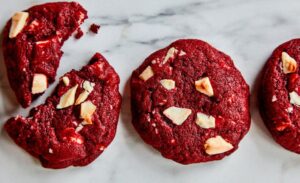 Ilustrasi red velvet cookies. (Sumber: Okezone)
