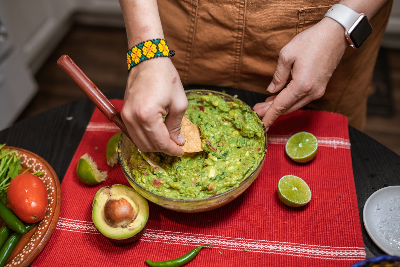 Ilustrasi guacamole. (Sumber: Pexels)