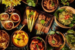 Ilustrasi 5 Makanan Indonesia Favorit Turis