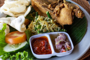 Ilustrasi hidangan bebek khas Indonesia. (Sumber: iStock)