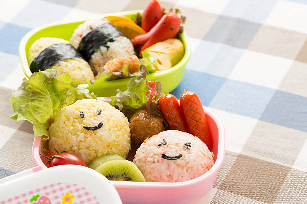 Ilustrasi kyaraben, si bento imut. (Sumber: iStock)