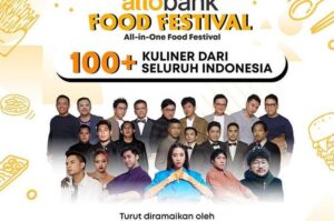 Ilustrasi Allo Bank Food Festival 2022. (Sumber: instagram.com/@allobank)