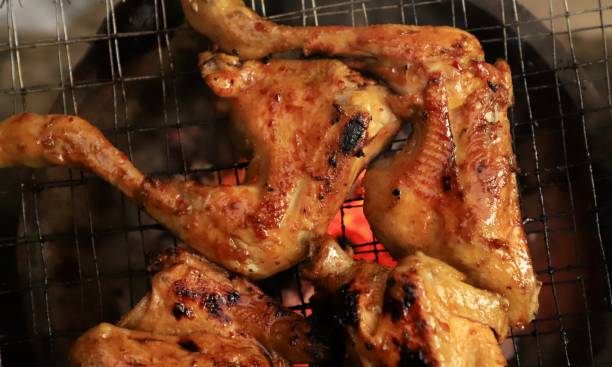 Ilustrasi resep ayam bakar spesial untuk malam tahun baru. (Sumber: iStock)