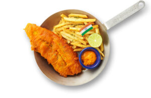 Ilustrasi resep fish and chips ala Fish & Co. (Sumber: Fish-co.com)