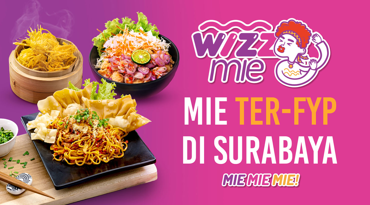 Ilustrasi menu Wizzmie, mie pedas viral di Surabaya. (Sumber: fullstopindonesia.id)