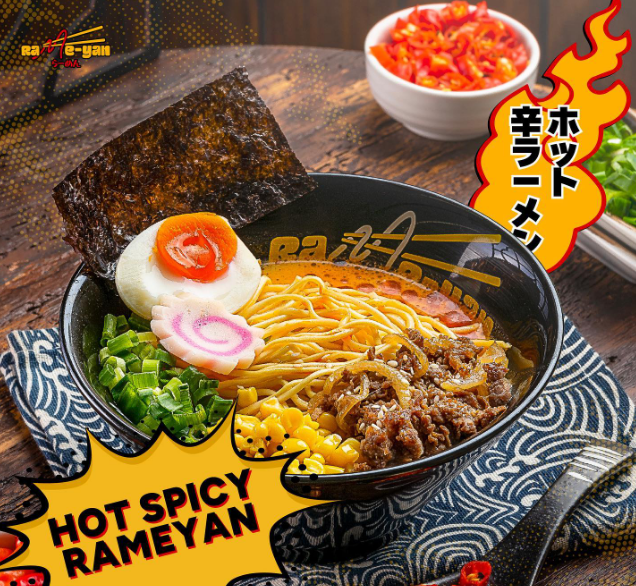 Ilustrasi Hot Spicy Rameyan
