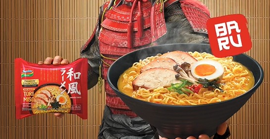 Ilustrasi Indomie Varian Japanese Ramen. (Sumber: Instagram Indomie)