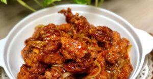 resep karaage pedas manis